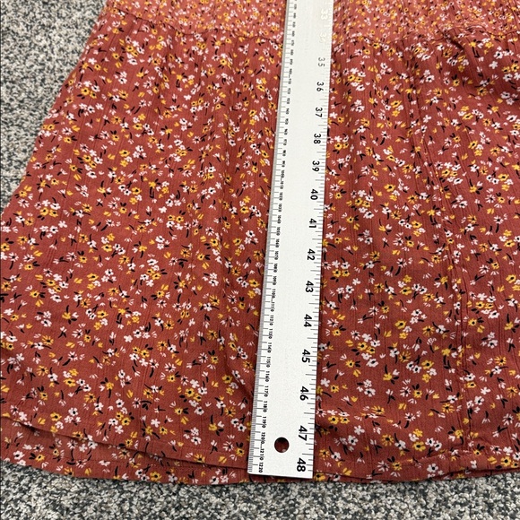 Fat Face Maye Sunshine Mauve Ditsy Floral Long Sleeve Prairie Dress Size 10 - Picture 15 of 16